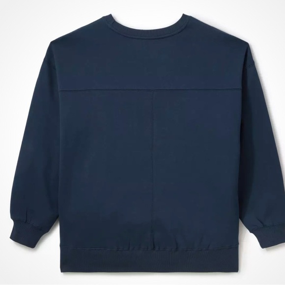 Disney Mickey Mouse Icon Peppermint Swirl Sweatshirt - Holiday Pullover WDW - Picture 5 of 6